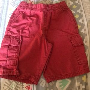 Red shorts